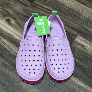Sanuk Kids Lil Walker Purple Shoes